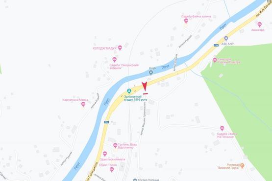 Схема рекламной плоскости по адресу вул Грушевского Схема рекламной плоскости по адресу вул Грушевского