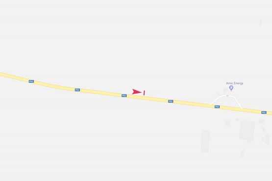 Схема рекламной плоскости по адресу Въезд с Катюжанки Схема рекламной плоскости по адресу Въезд с Катюжанки