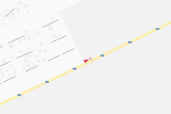 Схема рекламної площини за адресою Въезд с ст Ржищева Схема рекламної площини за адресою Въезд с ст Ржищева