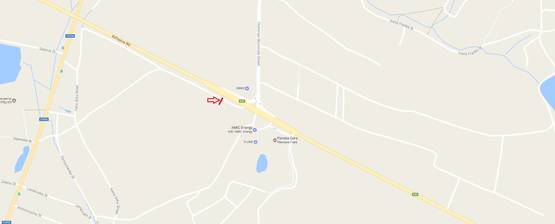 Схема рекламної площини за адресою Об'їзна М-10, З.О. м. Львова, в сторону Панської Гори Схема рекламної площини за адресою Об'їзна М-10, З.О. м. Львова, в сторону Панської Гори