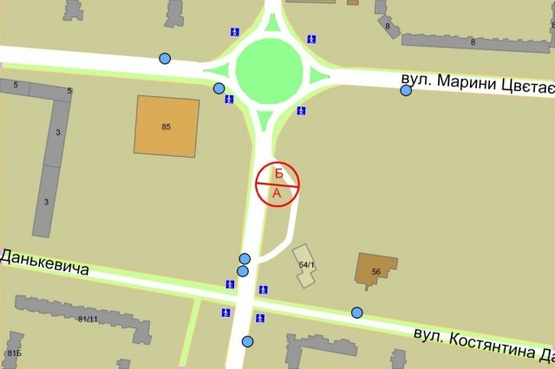 Схема рекламної площини за адресою Маяковского проспект / Цветаевой (напр.Биллы) Схема рекламної площини за адресою Маяковского проспект / Цветаевой (напр.Биллы)