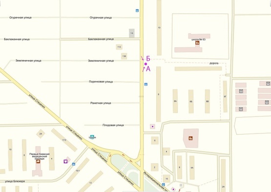 Схема рекламной плоскости по адресу Маршала Гречка ул., 8, крупная транспортная развязка, направление к Проспекту Правды Схема рекламной плоскости по адресу Маршала Гречка ул., 8, крупная транспортная развязка, направление к Проспекту Правды