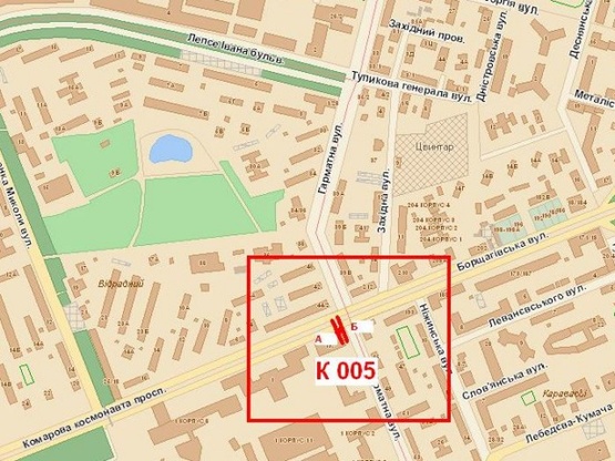 Схема рекламної площини за адресою Космонавта Комарова пр-т, 1, Борщаговская, 197 (возле главного корпуса НАУ) Схема рекламної площини за адресою Космонавта Комарова пр-т, 1, Борщаговская, 197 (возле главного корпуса НАУ)