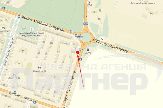 Схема рекламной плоскости по адресу Протасевича Схема рекламной плоскости по адресу Протасевича