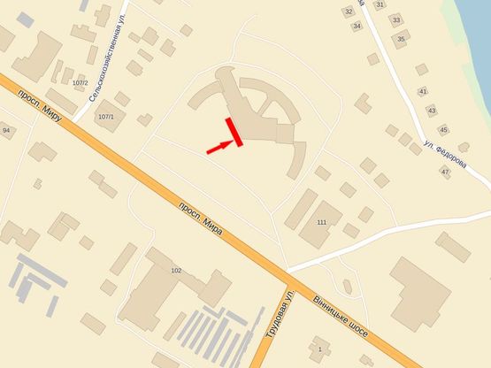 Схема рекламної площини за адресою Винницкое шоссе, 23, автовокзал №1, №1