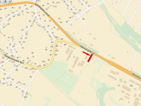 Схема рекламной плоскости по адресу Виниицкое шоссе ул. Схема рекламной плоскости по адресу Виниицкое шоссе ул.