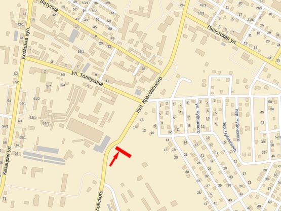 Схема рекламной плоскости по адресу Красовского ул., возле металлобазы "Викант" Схема рекламной плоскости по адресу Красовского ул., возле металлобазы "Викант"