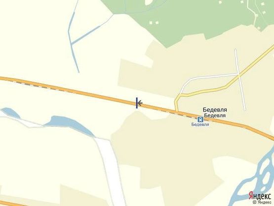 Схема рекламної площини за адресою с.Бедевля в сторону м.Тячів 1.5км. Зі сторони смт.Тересва, Солотвинно