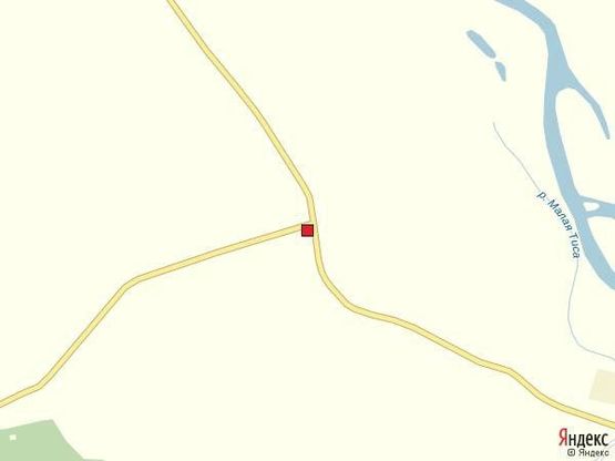 Схема рекламной плоскости по адресу с.Шаян, (зони відпочинку) курортне містечко, виїзд