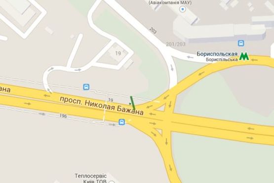 Схема рекламної площини за адресою Харківська пл., ; №1 (в напр. Харківського шосе) Схема рекламної площини за адресою Харківська пл., ; №1 (в напр. Харківського шосе)