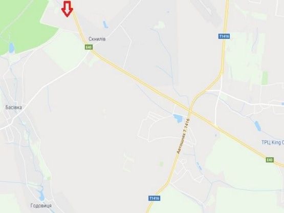 Схема рекламной плоскости по адресу Скнилів від Епіцентру Схема рекламной плоскости по адресу Скнилів від Епіцентру