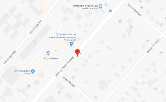 Схема рекламної площини за адресою Перекопська, 46  вул.(м-н АТБ) Схема рекламної площини за адресою Перекопська, 46  вул.(м-н АТБ)