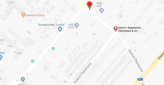 Схема рекламної площини за адресою Сенявіна Адм. пр./район АЗС "Shell"/правый Схема рекламної площини за адресою Сенявіна Адм. пр./район АЗС "Shell"/правый