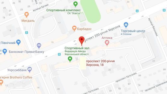 Схема рекламной плоскости по адресу 200-річчя Херсону пр.-/р-н будинку № 18/ Схема рекламной плоскости по адресу 200-річчя Херсону пр.-/р-н будинку № 18/