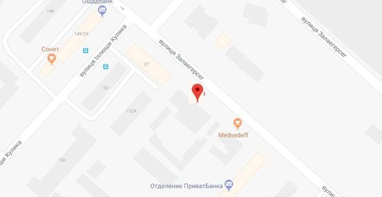 Схема рекламної площини за адресою Залаегерсег вул. /пл. Павла Дубинди/ресторан Медведев 3 Схема рекламної площини за адресою Залаегерсег вул. /пл. Павла Дубинди/ресторан Медведев 3