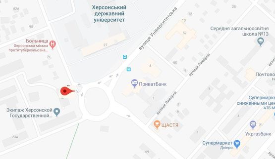 Схема рекламной плоскости по адресу Університетська вул./Івана Мозгового площа Схема рекламной плоскости по адресу Університетська вул./Івана Мозгового площа