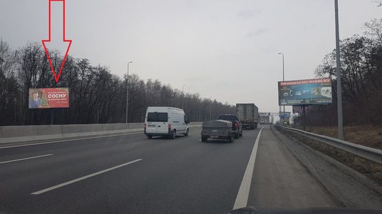 Схема рекламної площини за адресою М-05.Киев-Одесса,Вита-почтовая, Схема рекламної площини за адресою М-05.Киев-Одесса,Вита-почтовая,