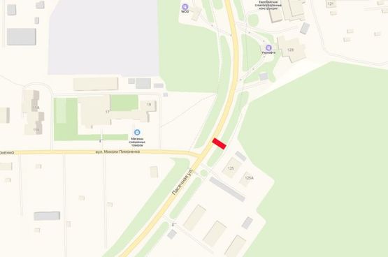 Схема рекламной плоскости по адресу Пасічна (укрнафта) Схема рекламной плоскости по адресу Пасічна (укрнафта)