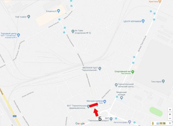 Схема рекламной плоскости по адресу Збаражська- Лозовецька- Фабрична    (завод Молокія) нижній Схема рекламной плоскости по адресу Збаражська- Лозовецька- Фабрична    (завод Молокія) нижній