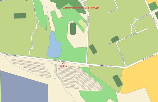 Схема рекламної площини за адресою Південно - Кільцева вул. Схема рекламної площини за адресою Південно - Кільцева вул.