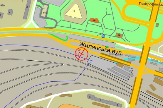 Схема рекламної площини за адресою Борщаговская ул. (выезд на Воздухофлотс.мост) Схема рекламної площини за адресою Борщаговская ул. (выезд на Воздухофлотс.мост)