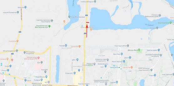 Схема рекламної площини за адресою Богатырская ул.