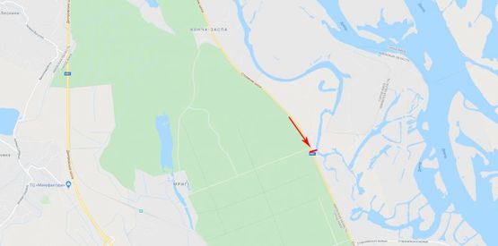 Схема рекламной плоскости по адресу Столичное шоссе (03-1020-01)