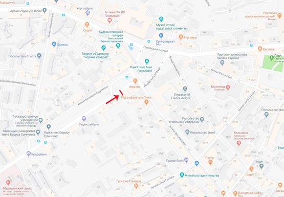 Схема рекламної площини за адресою Бульварно-Кудрявськая ул. 3 Схема рекламної площини за адресою Бульварно-Кудрявськая ул. 3