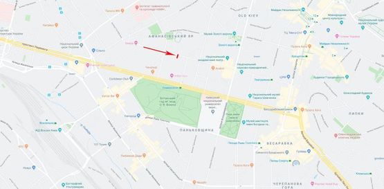 Схема рекламної площини за адресою Хмельницкого Богдана ул. 37 Схема рекламної площини за адресою Хмельницкого Богдана ул. 37