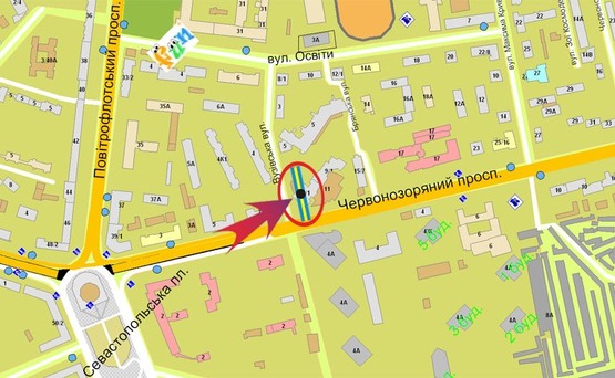 Схема рекламної площини за адресою Краснозвездный (пр-т Лобановского)9/банк Аваль (В) Схема рекламної площини за адресою Краснозвездный (пр-т Лобановского)9/банк Аваль (В)