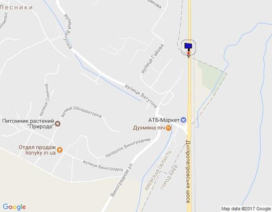 Схема рекламної площини за адресою Дніпровське шосе, 200 м перед поворотом на с.Лісники, траса Н-01 "Київ-Знам'янка", км 20+350 право Схема рекламної площини за адресою Дніпровське шосе, 200 м перед поворотом на с.Лісники, траса Н-01 "Київ-Знам'янка", км 20+350 право