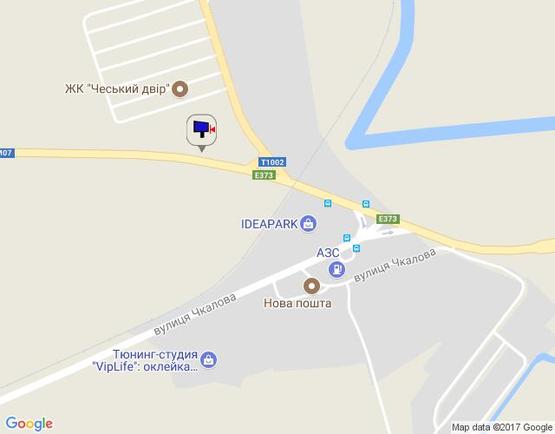 Схема рекламной плоскости по адресу м. Буча, траса М07, км 24+100 право,  вул. Шевченка, ЖК "Авіатор", напрямок з Ірпеня, в'їзд в Бучу,   200м за поворотом на Ірпінь, Гостомель