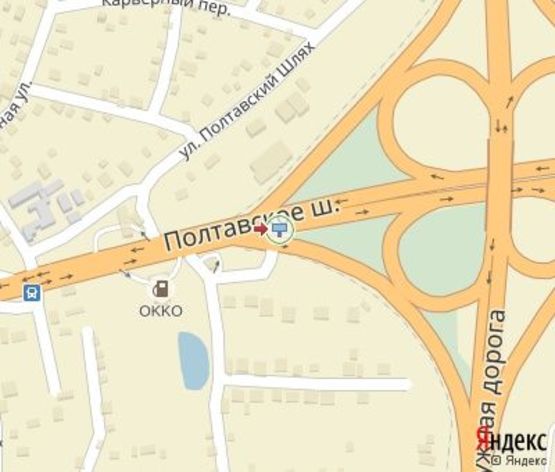 Схема рекламної площини за адресою Киевская трасса - пос.Песочин - въезд в город (нижний) Схема рекламної площини за адресою Киевская трасса - пос.Песочин - въезд в город (нижний)