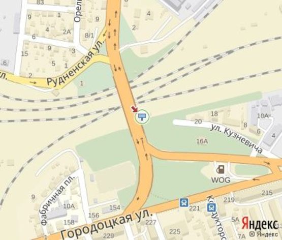 Схема рекламної площини за адресою Сяйво ул. - Городоцкая ул. Схема рекламної площини за адресою Сяйво ул. - Городоцкая ул.