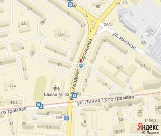 Схема рекламної площини за адресою Королева ул., 3 ("Нова Пошта" отд. №16) Схема рекламної площини за адресою Королева ул., 3 ("Нова Пошта" отд. №16)