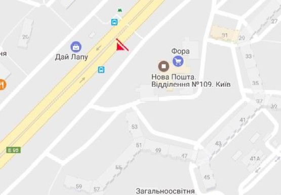 Схема рекламной плоскости по адресу Глушкова Академика пр., 31А