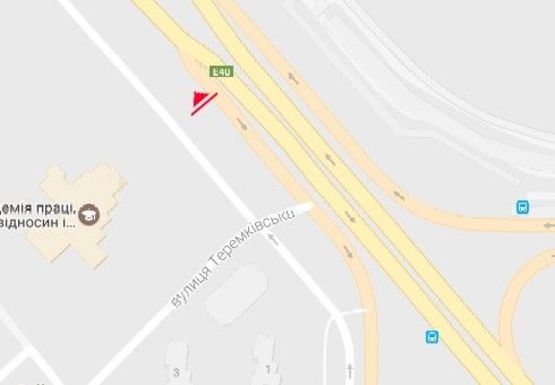 Схема рекламної площини за адресою Кольцевая Дорога - Одесская пл.