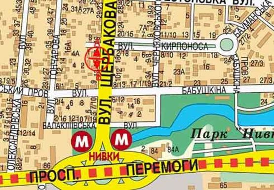 Схема рекламной плоскости по адресу Щербаковского ул., 25 (бывш. Щербакова ул.) Схема рекламной плоскости по адресу Щербаковского ул., 25 (бывш. Щербакова ул.)