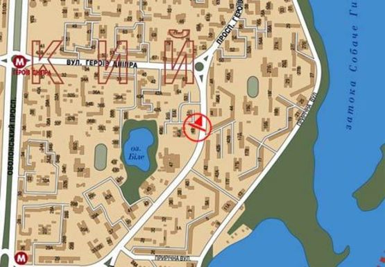 Схема рекламной плоскости по адресу Героев Сталинграда пр., 49