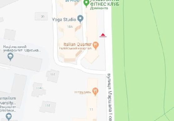 Схема рекламной плоскости по адресу Маршала Говорова ул., 18 В3