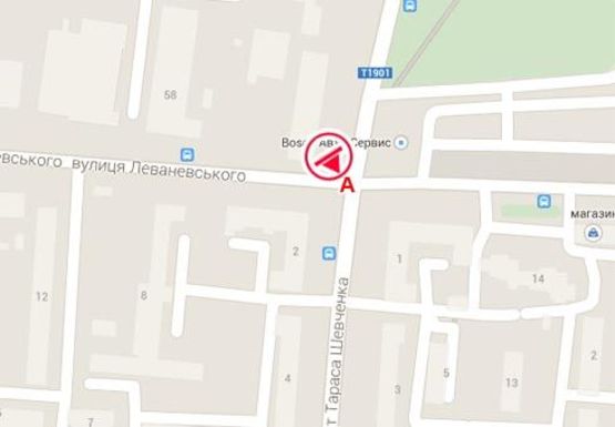 Схема рекламной плоскости по адресу Шевченко пр-т. - Леваневского ул. Схема рекламной плоскости по адресу Шевченко пр-т. - Леваневского ул.