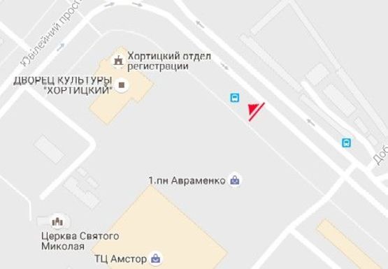 Схема рекламної площини за адресою Советский пр.,9 (Сильпо) нижний