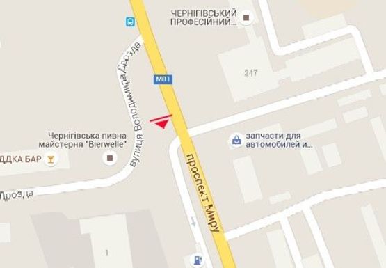 Схема рекламной плоскости по адресу Мира пр. - Мира пр., 247 Схема рекламной плоскости по адресу Мира пр. - Мира пр., 247