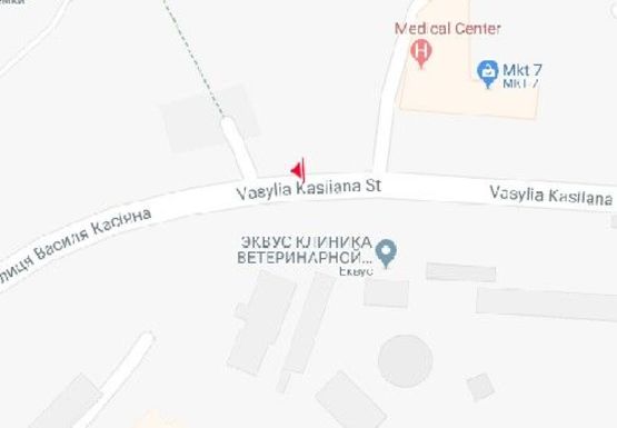 Схема рекламної площини за адресою Косияна ул.