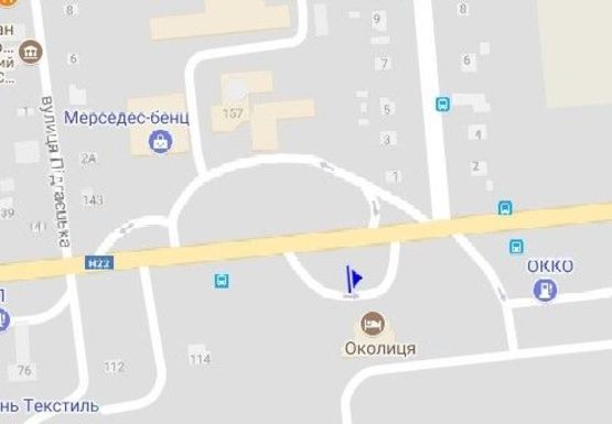 Схема рекламной плоскости по адресу Ровенская ул., 154, возле бара "Околица" Схема рекламной плоскости по адресу Ровенская ул., 154, возле бара "Околица"