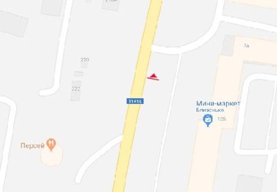 Схема рекламної площини за адресою Кульпарковская ул., 133