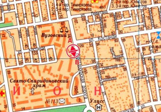 Схема рекламной плоскости по адресу Люстдорфская дорога, 146-Г   B