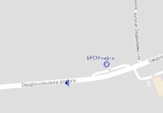 Схема рекламної площини за адресою Овидиопольськая дорога, Клеверний мост (№4)