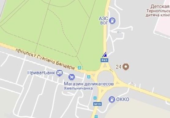 Схема рекламної площини за адресою Бандеры пр. - Протасевича ул. Схема рекламної площини за адресою Бандеры пр. - Протасевича ул.