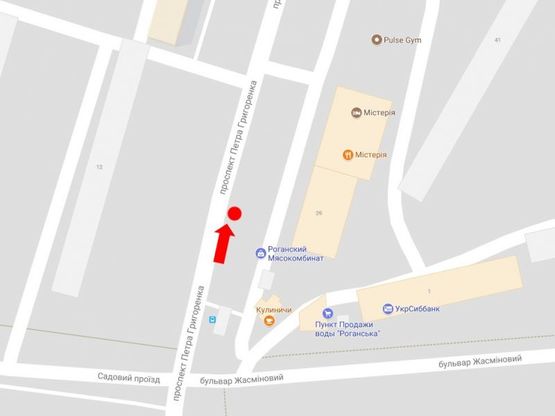 Схема рекламной плоскости по адресу Григоренко пр. (бывш. Жукова пр.), 39, в сторону Московского пр. Схема рекламной плоскости по адресу Григоренко пр. (бывш. Жукова пр.), 39, в сторону Московского пр.